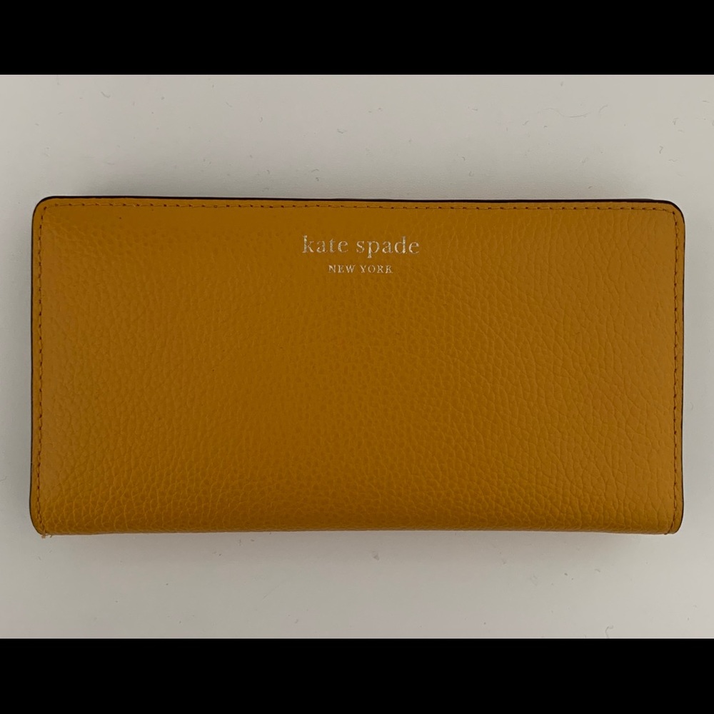 Yellow Eva Large Slim Bifold Wallet